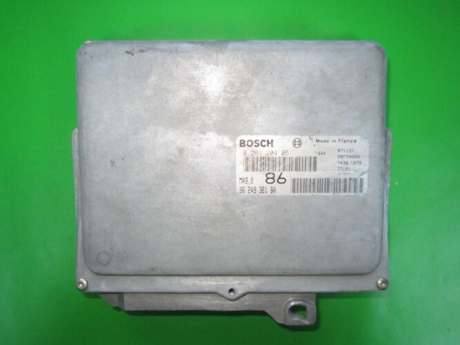 Defective Ecu Peugeot 106 1.0 0261204051 MA3.0-0