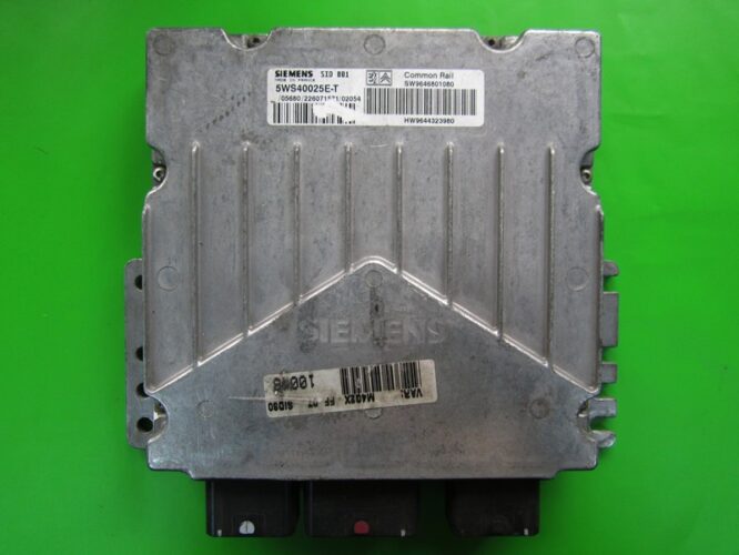 Defective Ecu Peugeot Partner 2.0HDI 5WS40025E-T SID801-0