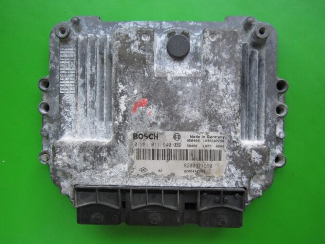 Defective Ecu Renault Master 2.5DCI 0281011940 EDC15C13-0