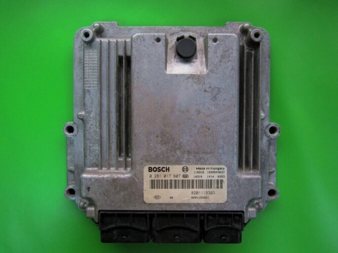 Defective ECU Renault Espace 2.0DCI 0281017607 EDC16CP33-0