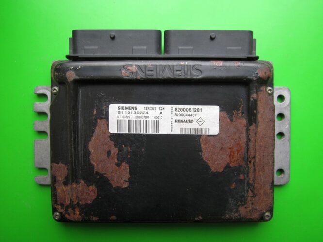 Defective Ecu Renault Clio 1.2 8200061281 S110130334A-0