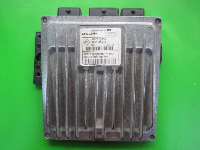 Defective ECU Renault Clio 1.5DCI 8200785530 81227D DCM1.2-0