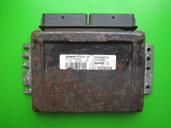 Defective ECU Renault Megane 1.6 S110130020A SIRIUS32N-0