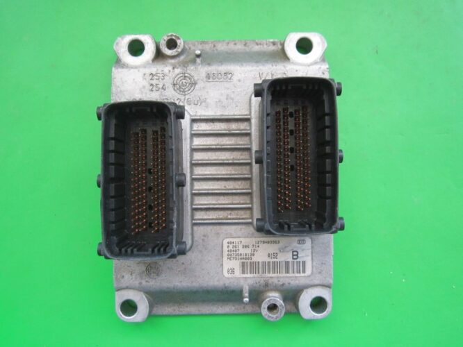 ECU Engine Control Unit Alfa Romeo 147 1.6 73501813 0261206714 ME7.3.1-0