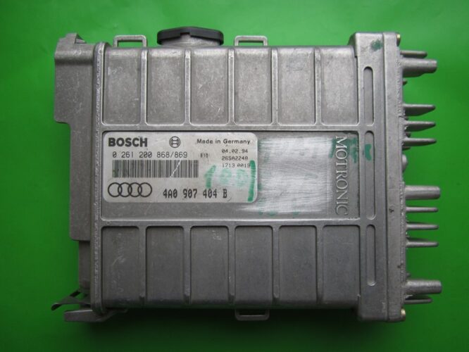 ECU Engine Control Unit Audi 100 2.0 4A0907404B 0261200868 MK1.2.2-0