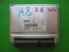 ECU Engine Control Unit Audi A8 2.8 4D0907551C 0261204235 M3.8.2 ACK-0