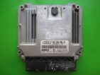 ECU Engine Control Unit Audi A3 1.6 03C906056AE 0261S02021 MED9.5.10 BAG-0