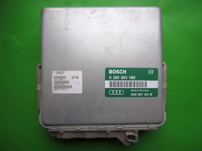 ECU Engine Control Unit Audi 80 1.9TDI 8A0907401B 0281001185 EDC1.2.9-0