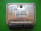 ECU Engine Control Unit Audi A4 2.5TDI 8E0907401D 0281010823 EDC15VM+ AKE-0