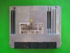 ECU Engine Control Unit Bmw 116 DME7550688 0261209036 ME9.2-0