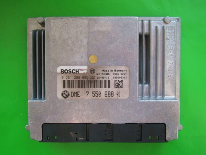ECU Engine Control Unit Bmw 116 DME7550688 0261209036 ME9.2-0
