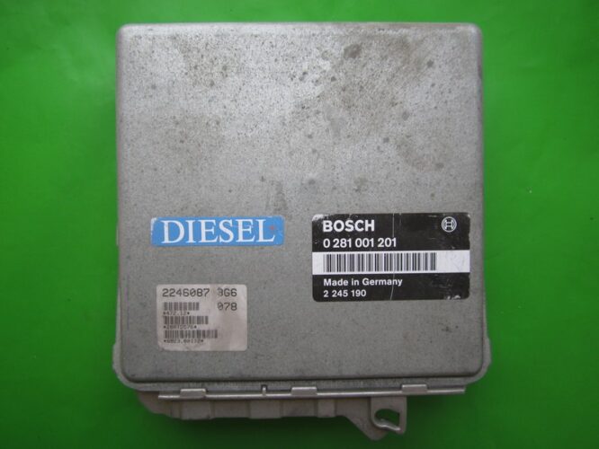 ECU Engine Control Unit Bmw 325TDS 2245190 0281001201 MSA11 E36-0