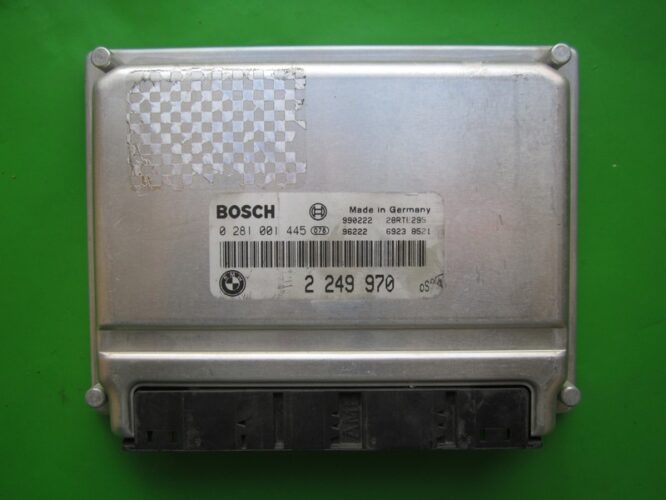 ECU Engine Control Unit Bmw 320D 2249970 0281001445 EDC15M6 E46-0