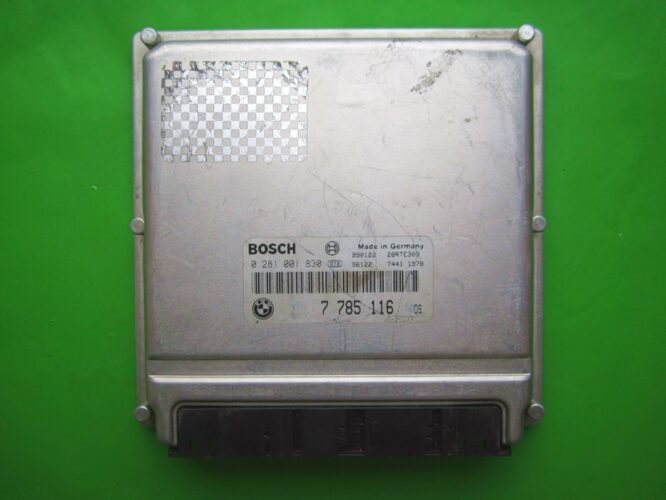ECU Engine Control Unit Bmw 530D 7785116 0281001830 EDC15C4 E39-0
