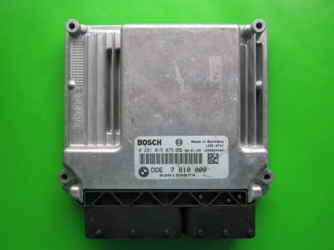 ECU Engine Control Unit Bmw 120D DDE7810000 0281015075 EDC17CP02 E87-0