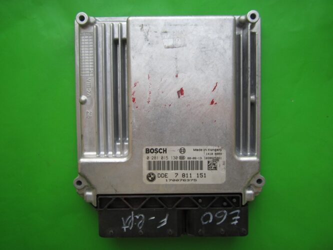 ECU Engine Control Unit Bmw 325D DDE7811151 0281015130 EDC16C35 E90-0