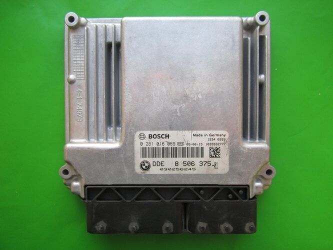 ECU Engine Control Unit Bmw 118D DDE8506375 0281016069 EDC17C06 E87-0
