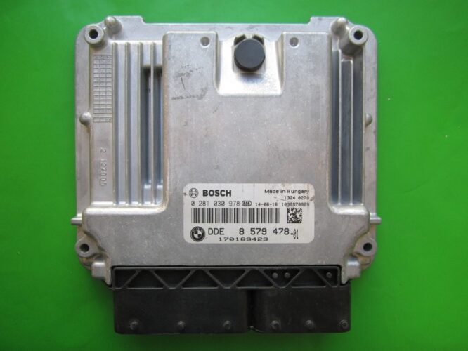 ECU Engine Control Unit Bmw 118D DDE8579478 0281030978 EDC17C50-0