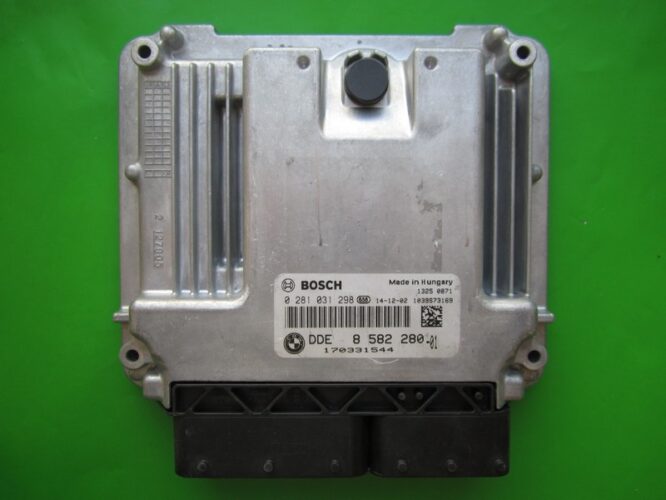 ECU Engine Control Unit Bmw 116D DDE8582280 0281031298 EDC17C50 F20-0