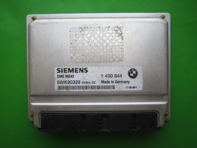 ECU Engine Control Unit Bmw 328 1430844 5WK90329 DME MS42 E46-0