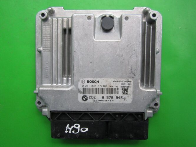 ECU Engine Control Unit Bmw 116D DDE8578945 0281030870 EDC17C50 F20-0