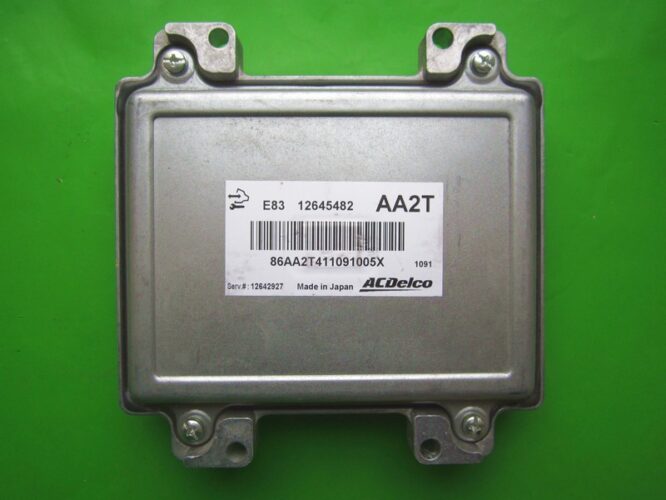 ECU Engine Control Unit Chevrolet Aveo 1.2 12645482 ACDELCO E83-0