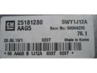 ECU Engine Control Unit Chevrolet Cruze 1.6 25181280 5WY1J12A SIMTEC 76.1-0