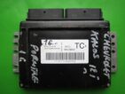 ECU Engine Control Unit Chevrolet Kalos 1.2 96376652 S010016040A9 TC KEMSCO 4R-0