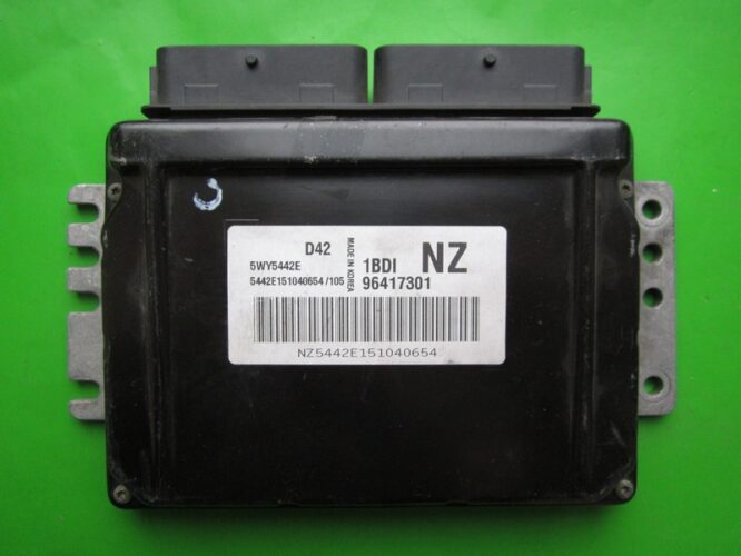ECU Engine Control Unit Chevrolet Matiz 1.0 96417301 5WY5442E NZ Sirius D42-0