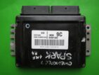 ECU Engine Control Unit Chevrolet Spark 0.8 96801802 5WY5436A 9C Sirius D32-0