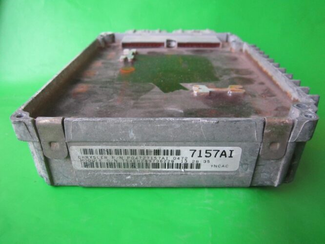ECU Engine Control Unit Chrysler Voyager 2.5 P04727157AI-0