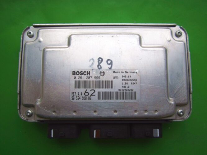 ECU Engine Control Unit Citroen C2 1.6 9653491880 0261207999 ME7.4.4-0