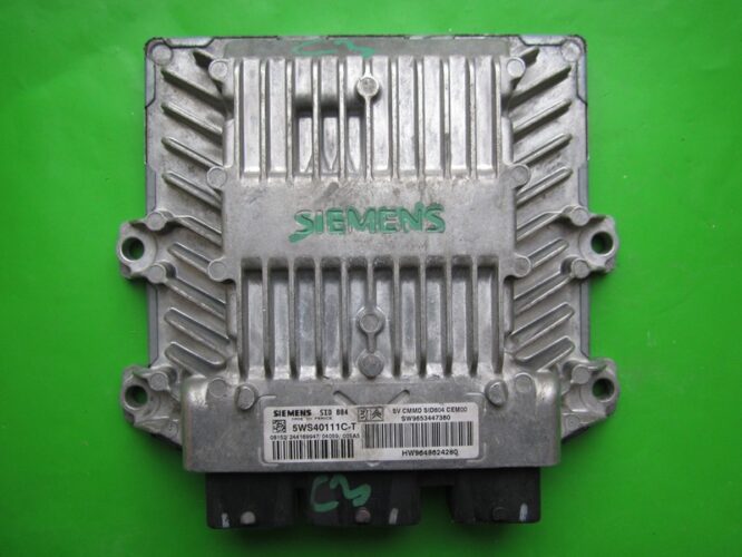 ECU Engine Control Unit Citroen C2 1.4HDI 9653447380 5WS40111C-T SID804-0