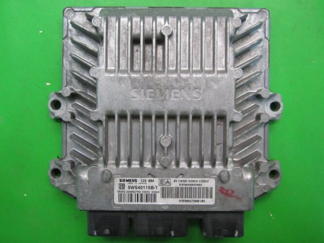 ECU Engine Control Unit Citroen C1 1.4HDI 9648895880 5WS40115B-T SID804-0