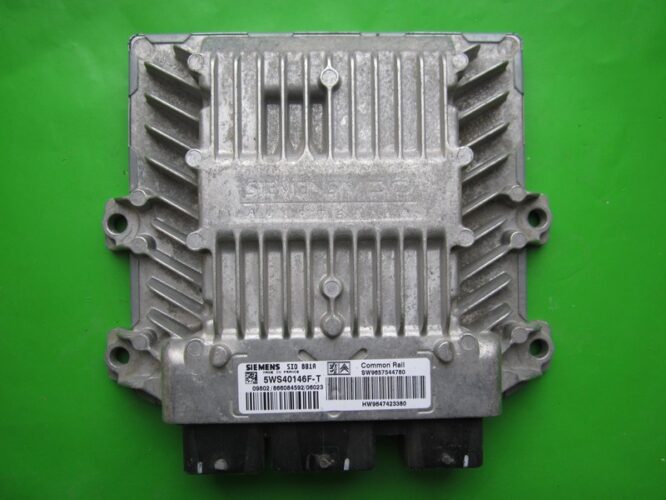 ECU Engine Control Unit Citroen Berlingo 2.0HDI 9657544780 5WS40146F-T SID801A-0