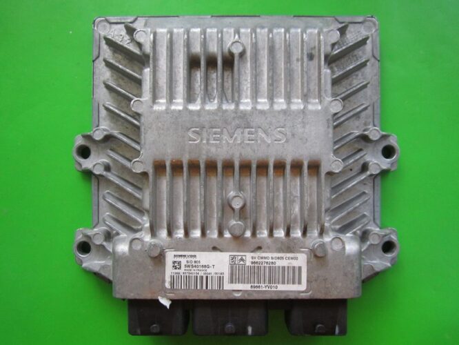 ECU Engine Control Unit Citroen C1 1.4HDI 9662276280 5WS40168G-T SID805-0