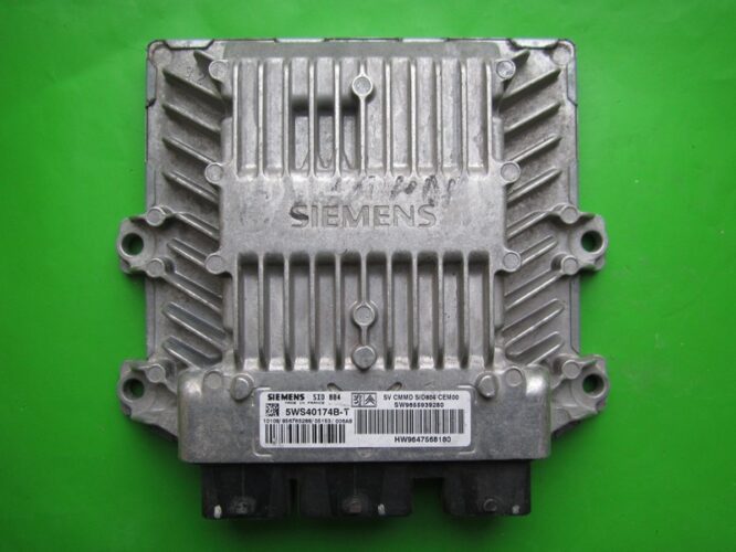 ECU Engine Control Unit Citroen C2 1.4HDI 9655939280 5WS40174B-T SID804-0