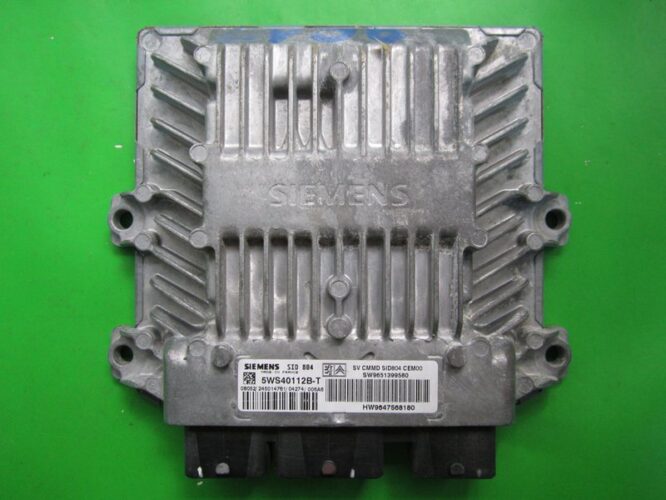 ECU Engine Control Unit Citroen Berlingo 1.4HDI 9651399580 5WS40112B-T SID804-0