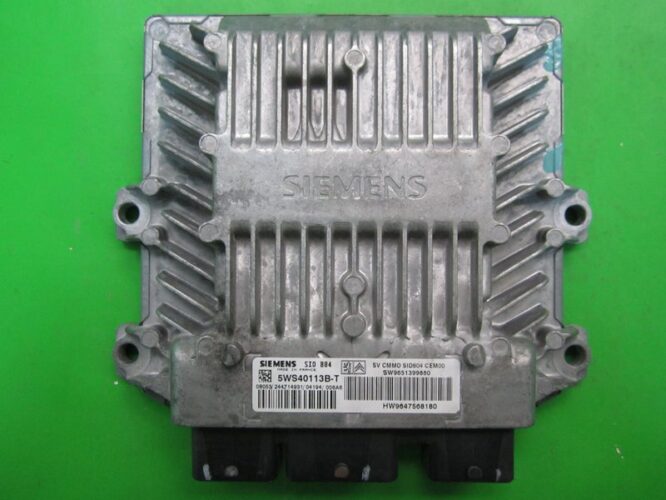 ECU Engine Control Unit Citroen C2 1.4HDI 9651399880 5WS40113B-T SID804-0