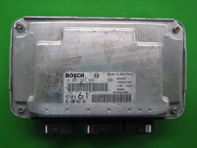 ECU Engine Control Unit Citroen Berlingo 1.6 9648608280 0261207686 ME7.4.4-0