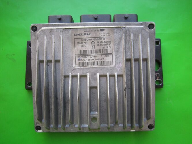 ECU Engine Control Unit Citroen C3 1.4HDI 9648966680 9654305780 81110D DDCR-0