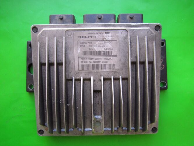 ECU Engine Control Unit Citroen C3 1.4HDI 9650043480 80929Q DDCR-0