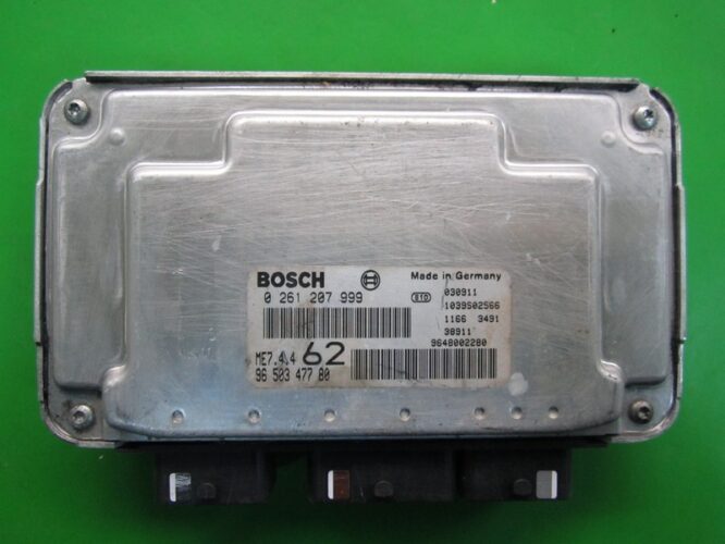 ECU Engine Control Unit Citroen C2 1.6 9650347780 0261207999 ME7.4.4-0