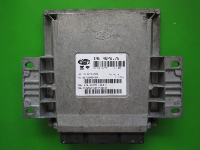 ECU Engine Control Unit Citroen C2 1.1 9652487480 9645989480 IAW 48P2.7G-0