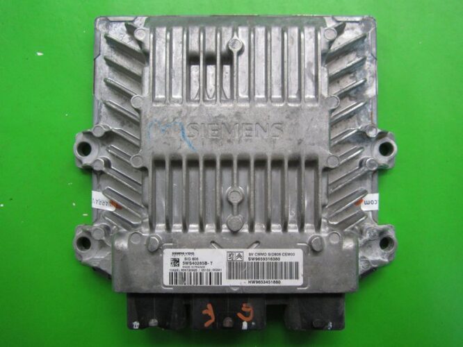 ECU Engine Control Unit Citroen C2 1.4HDI 9659316380 5WS40285B-T SID804-0