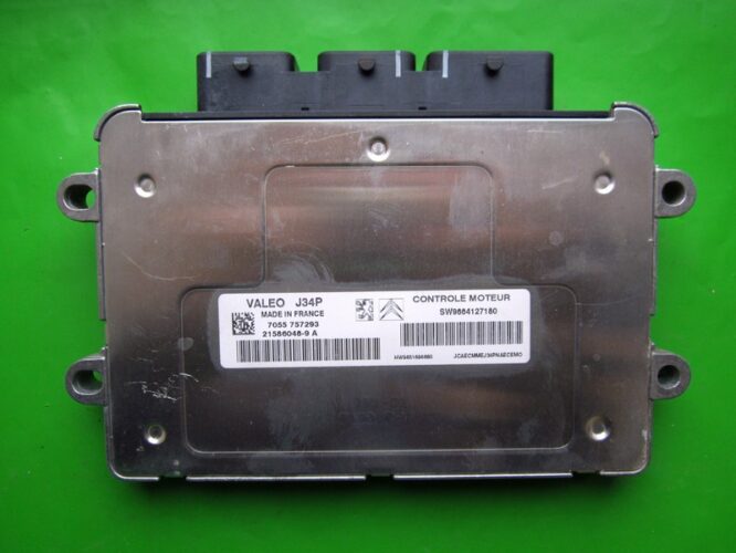 ECU Engine Control Unit Citroen C3 1.4 9664127180 9651696680 J34P-0