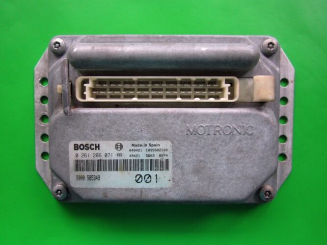 ECU Engine Control Unit Dacia Papuc 1.4 585349 0261206071 MA1.7-0