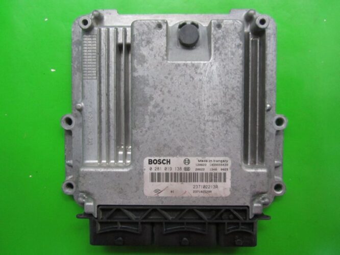 ECU Engine Control Unit Dacia Dokker 1.5DCI 237102529R 0281019138 EDC17C42-0