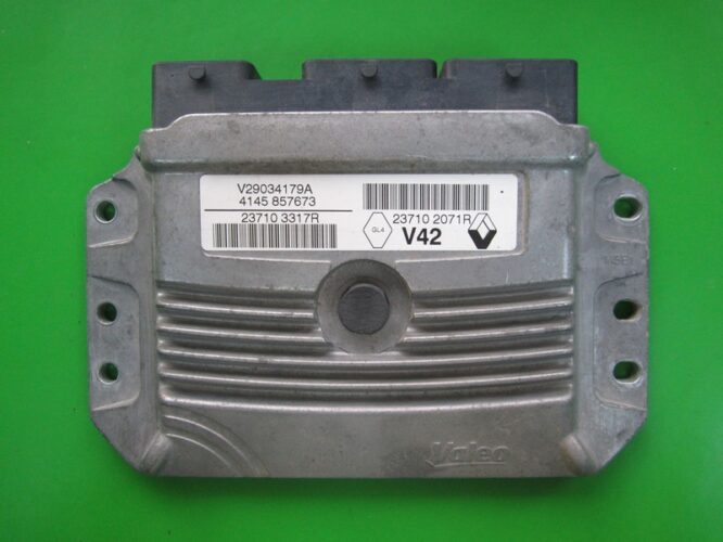 ECU Engine Control Unit Dacia Logan 1.2 237103317R 237102071R V42-0