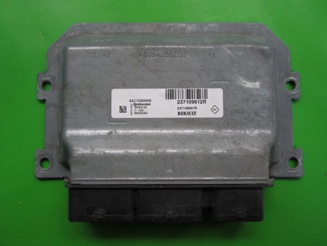 ECU Engine Control Unit Dacia Logan 1.0 237109612R 237108697R EMS3125-0